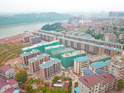 2020年5月沅陵辰州水郡高空全景