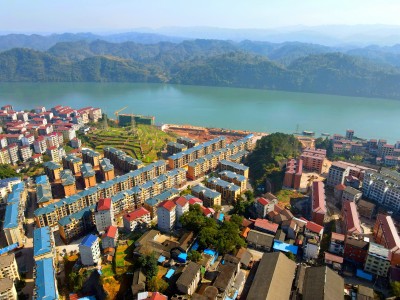 辰州水郡2020年11月高空全景