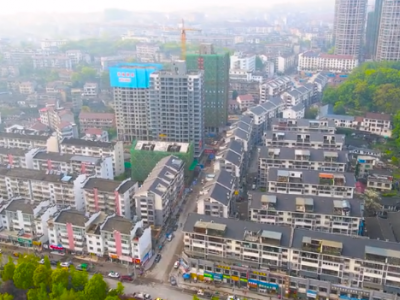 龙辰·古城御景2021年4月高空航拍视频
