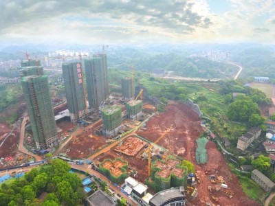 和喜·翡翠观澜2021年4月航拍全景